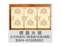 烤漆碳晶火墙