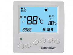 水地暖液晶智能温控器