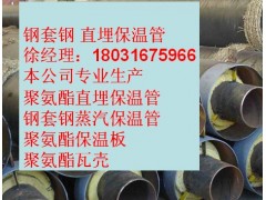 钢套钢直埋管, 蒸汽钢套钢保温管
