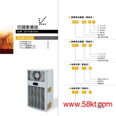 工业电柜空调热交换器