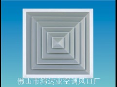 散流器风口, 用于中央空调出风口