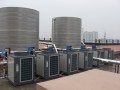 泰兴靖江美的空气能热泵热水工程