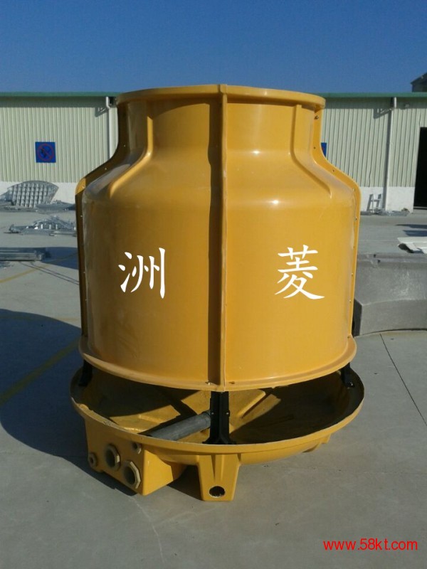 圆形逆流式玻璃钢冷却塔50吨