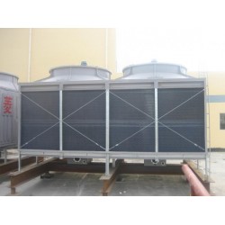 方形低噪音冷却塔225吨