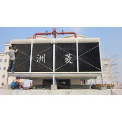 黄冈市 横流式玻璃钢冷却塔10吨